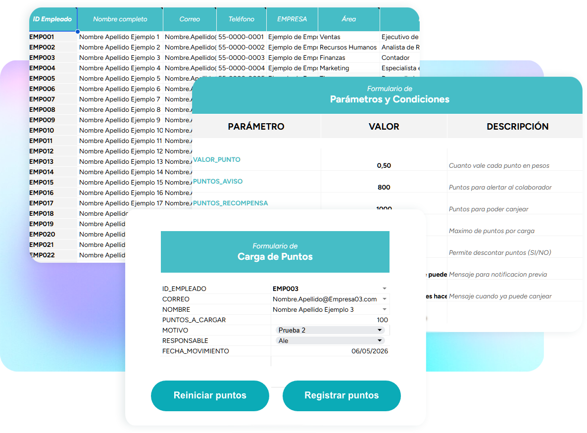 Imagen Screens Herramienta de RH Descarga gratis incentivos